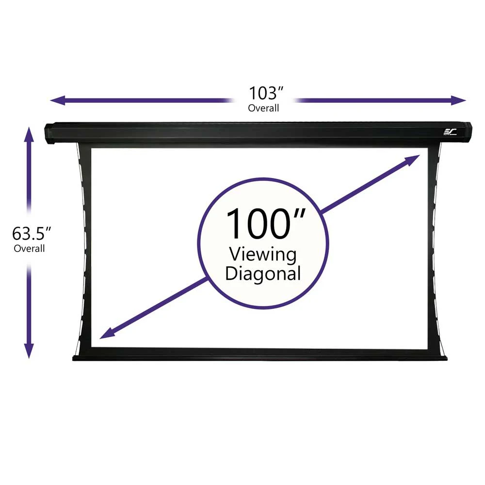 Electric Wall/ceiling Screens 4k/8k Ultra Hd,Viewing Angle 150
