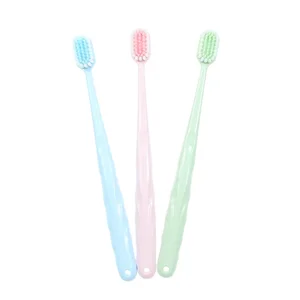 OEM Soft PBT Bristle Plastic Toothbrush for Oral Care Adults Teeth protection Toothbrush for Fragile Teeth