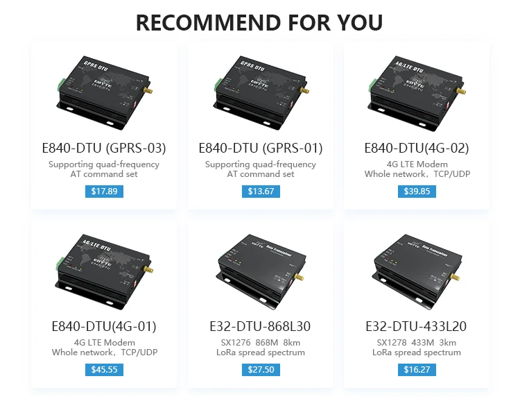 Ebyte Rs485 Rs232 Wireless Transceiver Nrf24l01p Iot Ntu Custom Modules ...