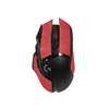 1pcs demi-pack souris autocollant-motif de neige rouge