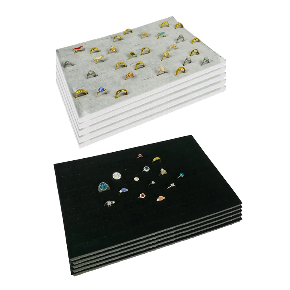 YuanYuan Cardboard Jewellery Box With Foam Insert Shock Absorbing Foam Ring Display PU Foam Tray