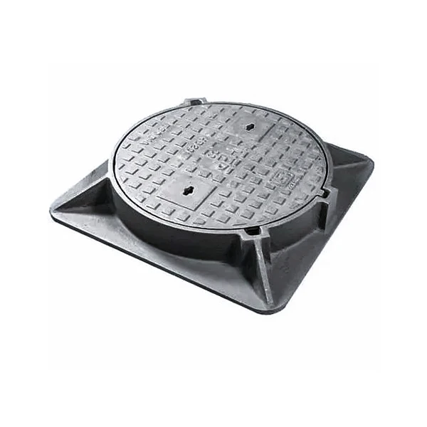 BS EnN124 Service Fire Hydrant Square Round Stainless Steel Ductile Nodular Cast Iron Manhole Cover