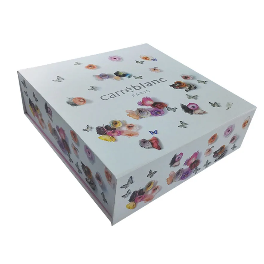 Wholesale Custom Designed 8X8 9X9 10X10 Inch Paper Gift Boxes Magnet Shape Cardboard Material 2mm Thickness Crafts Industrial