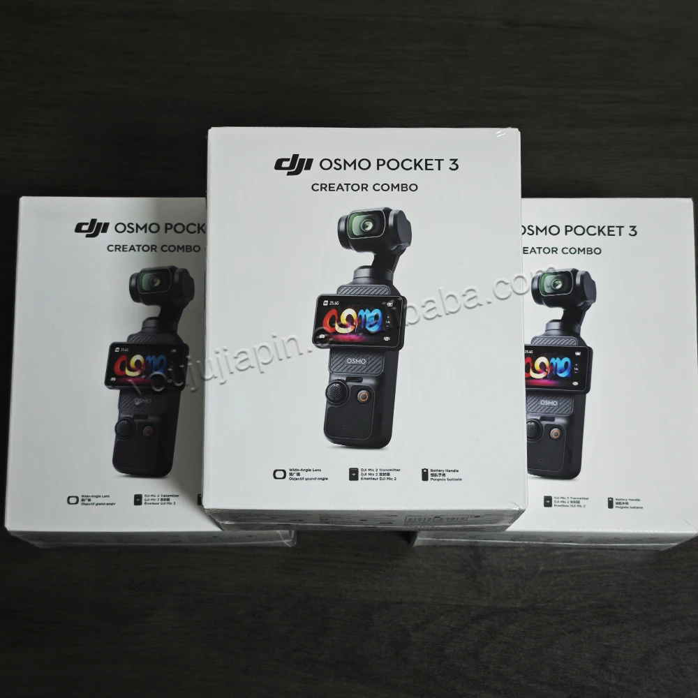 DJI Osmo Pocket 3 Creator Combo - Compact & Stabilized Camera