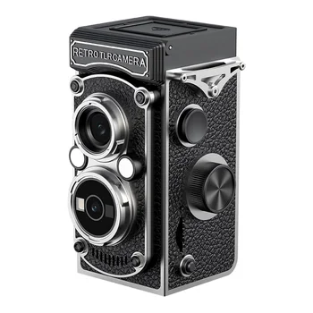 Mini Vintage 1080P 64MP HD Digital Camera 1.54 Inch Screen 800mAh Battery Night Vision Children Students Vlog Christmas Gifts detail image