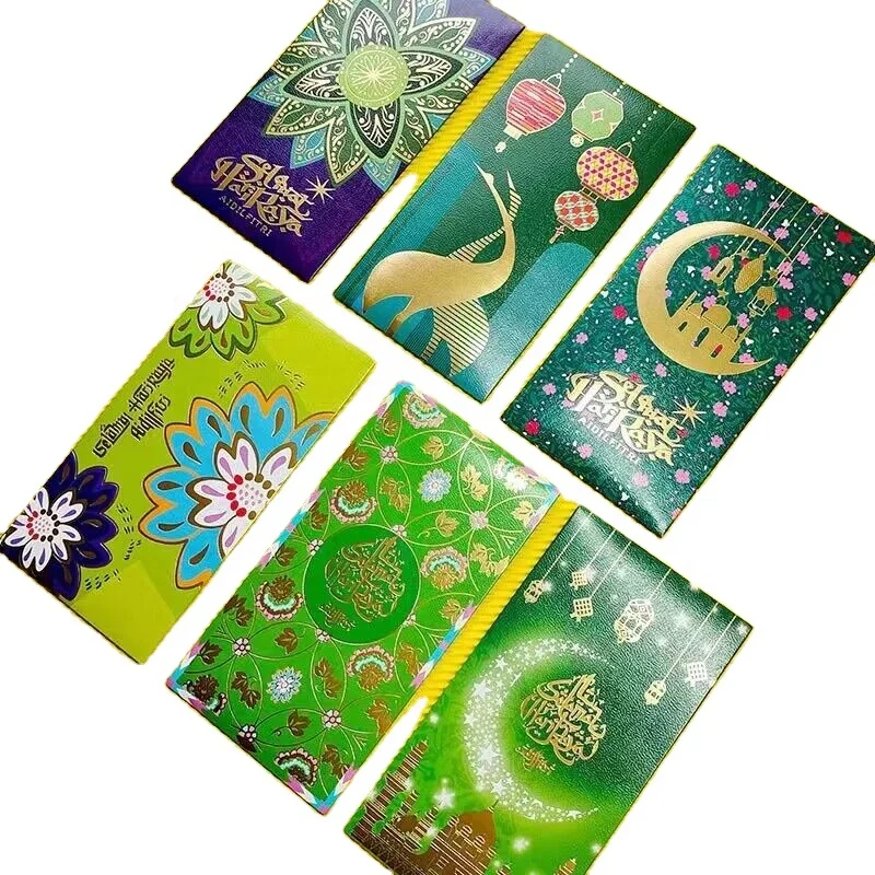 Пользовательские Малайзия красные конверты ang bao денежный пакет счастливые деньги Подарочный конверт