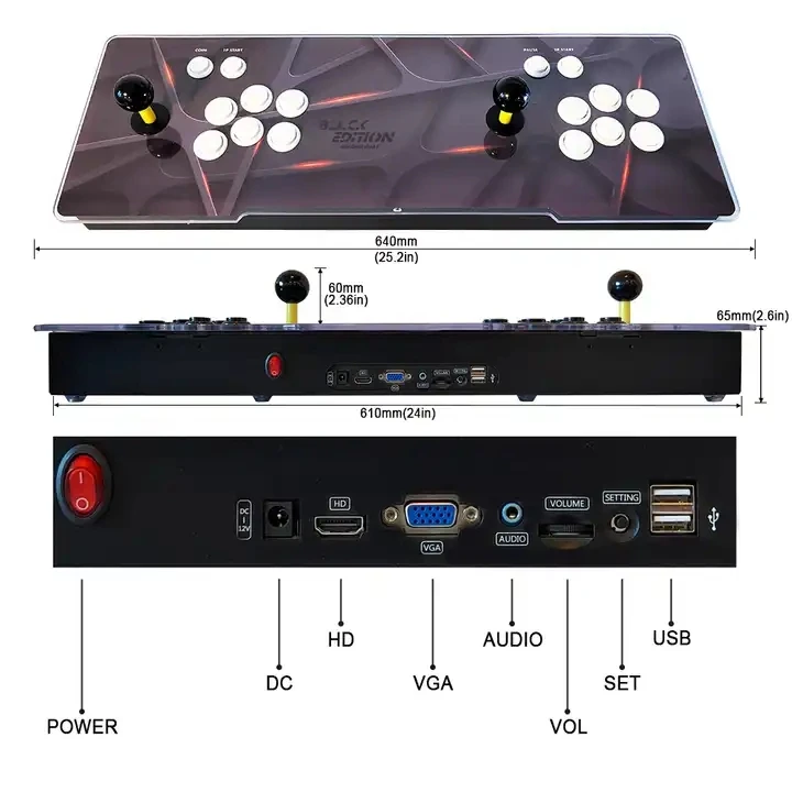 Wholesale Pandoras SAGA DX 9800 - 32GB Retro Game Consoles