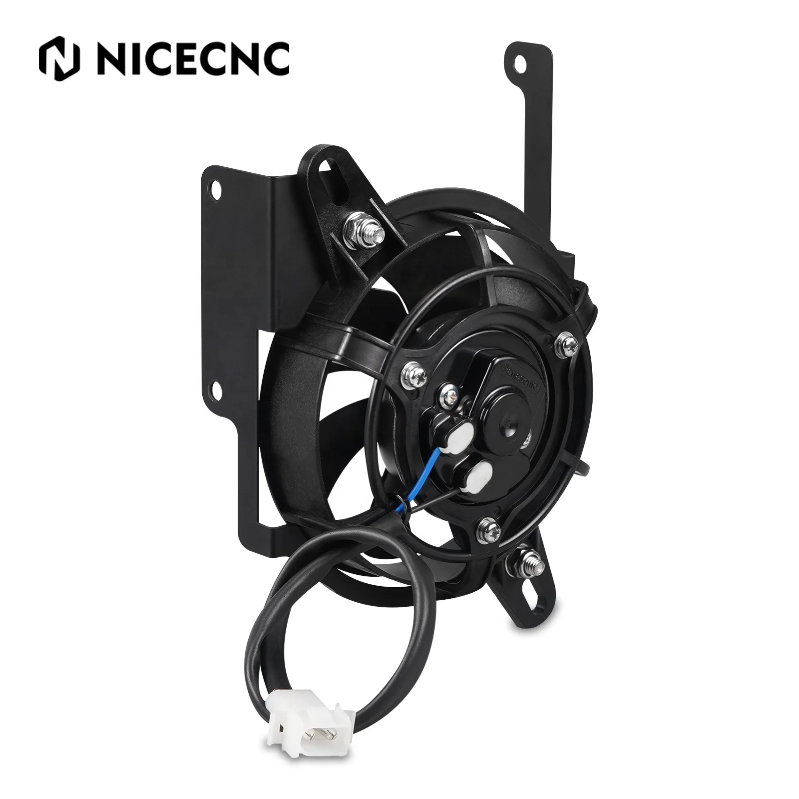 NiceCNC 4インチ 12V 電動ラジエーター冷却ファン KTM 125 250 350 450 