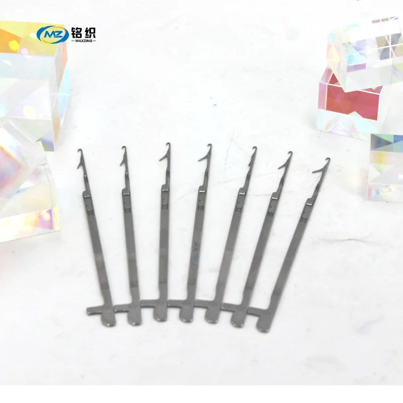 Wholesale flat knitting machine accessories knitting needles GOLD-BEAMLIGHT  brand needles for sweater knitting single system80.75X From m.