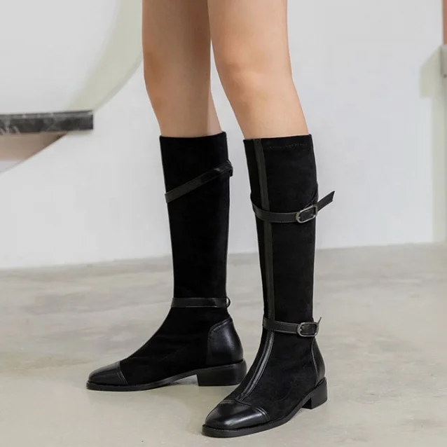 korean long boots