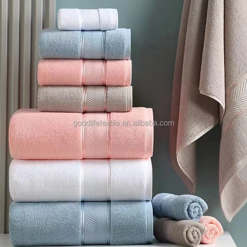 Luxury 100 Egyptian Cotton Custom Spa Hotel Face Towel Hand Towel