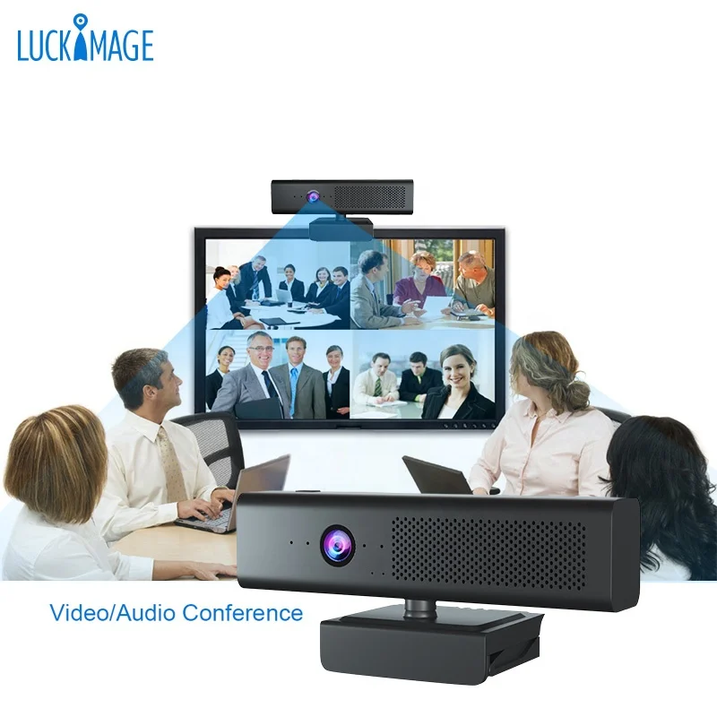 Luckimage live broadcast system full hd 1080p веб-камера для видеоконференции usb веб-камера с динамиком и микрофоном