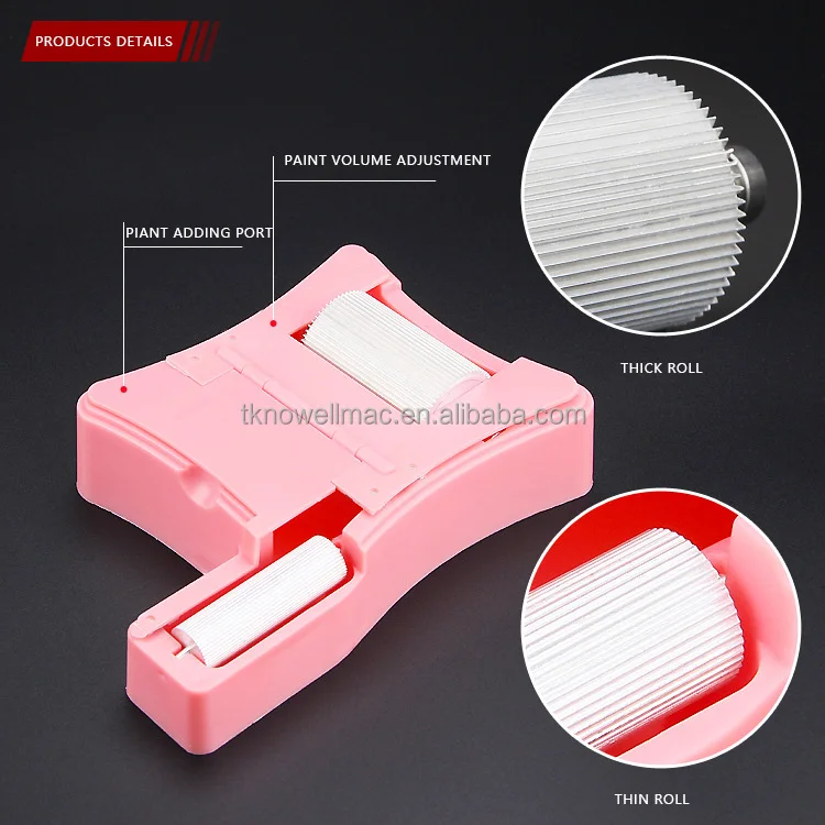 T Shape Paint Thickness Adjustable Double Roller Leather Handbags Shoes Wallets Making Edge Coloring Machine