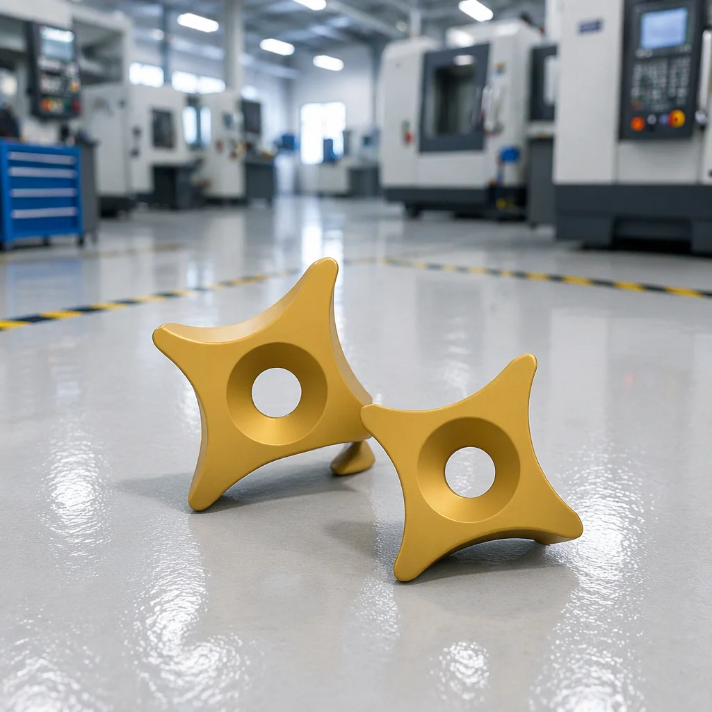 Carbide CNC Inserts Series Six Sided OD Scarfing Inserts for Pipe and Tubes