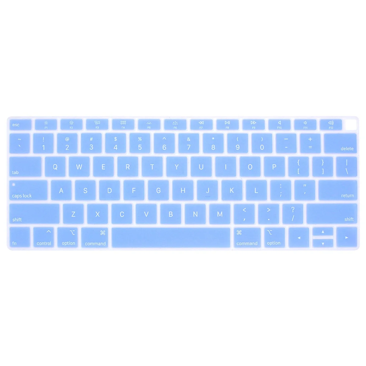 Однотонный Мягкий силиконовый чехол для клавиатуры macbook Air 13 3 2018 A1932 английская американская