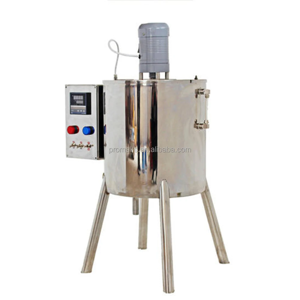 100L Insulating Layer Lipstick Heating Mixing Filling Machine Lip Gloss Heating Filling Machine