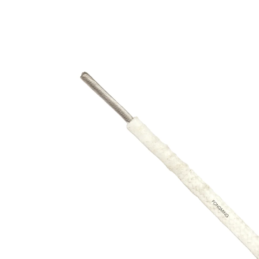 500C  High Temperature Wire Heat Resistance Cable Fire Resistant WIre Mica Electrical  Cables and Wires