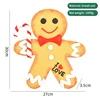 Nœuds papillon bonhomme en pain d'épices (grand)