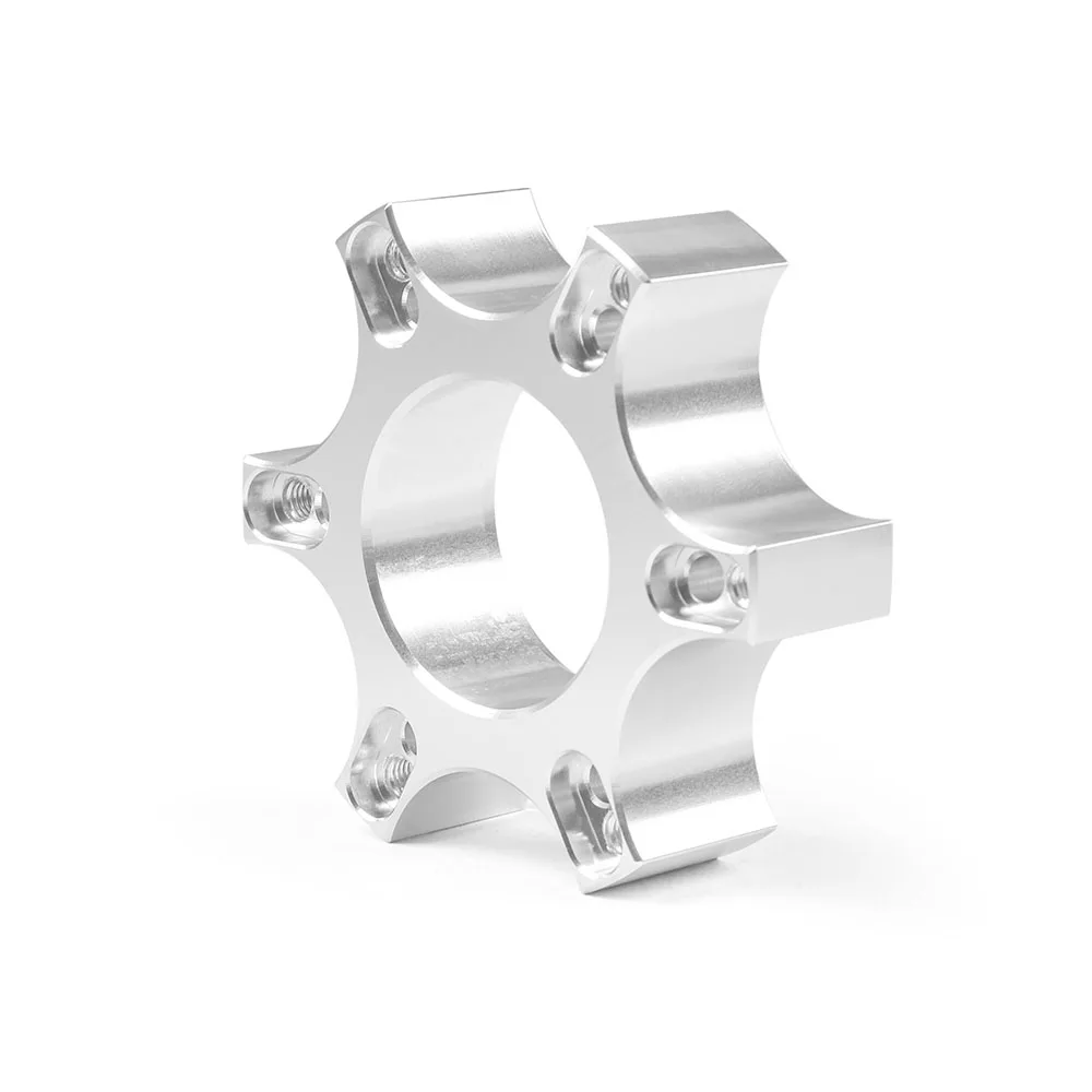 Volant Pc Adaptateur De Volant Pour Thrustmaster T300/T500 - Compatible Volants PCD 73 Mm - En Alliage D'Aluminium Noir Pcd 73mm