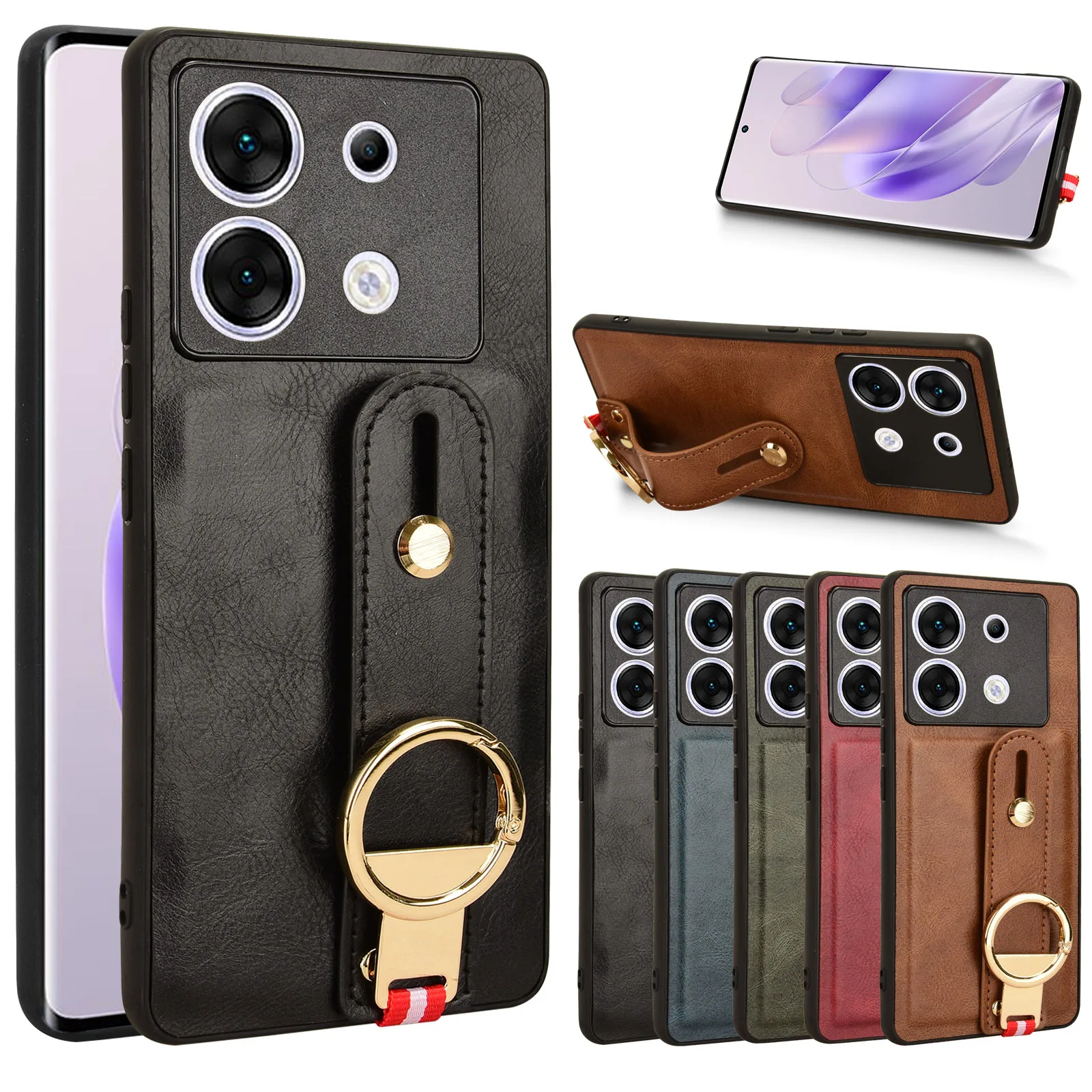 Infinix Zero 30 5G X6731 Case - Multifunctional PU Leather