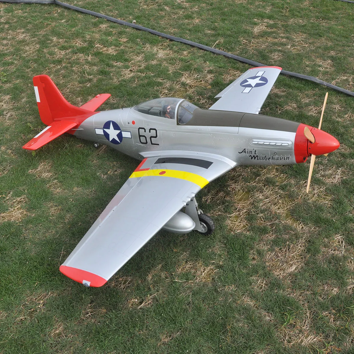 gas powered rc p 51 mustang