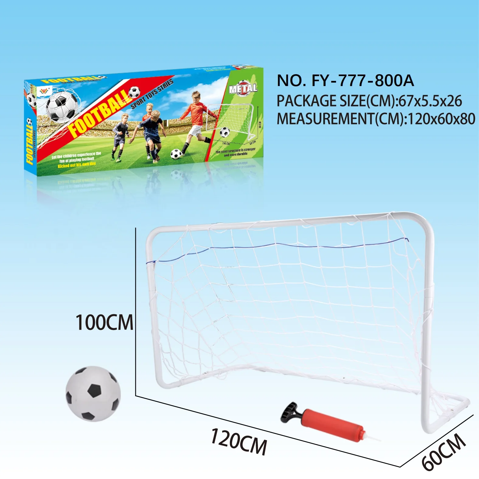 Portable Interesting Folding Mini Soccer Balls Shooting Football Goals  Football Stadium Ball Gate Sport Game Set for Kids
