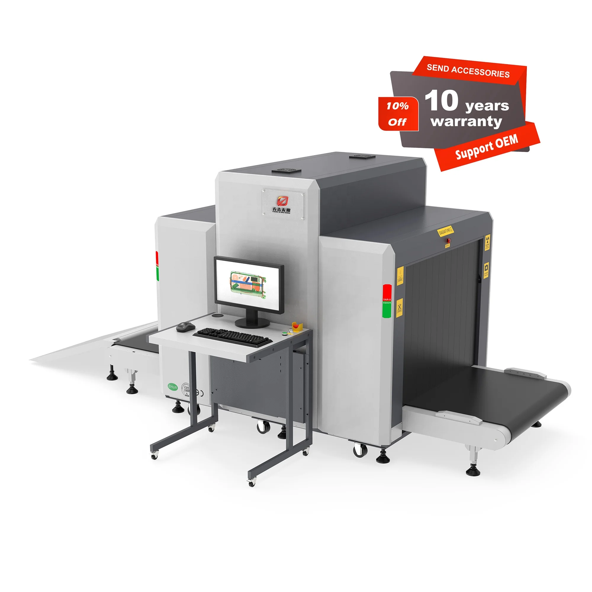 10080A FJWX X-Ray Luggage Scanner for Airport & Train Station