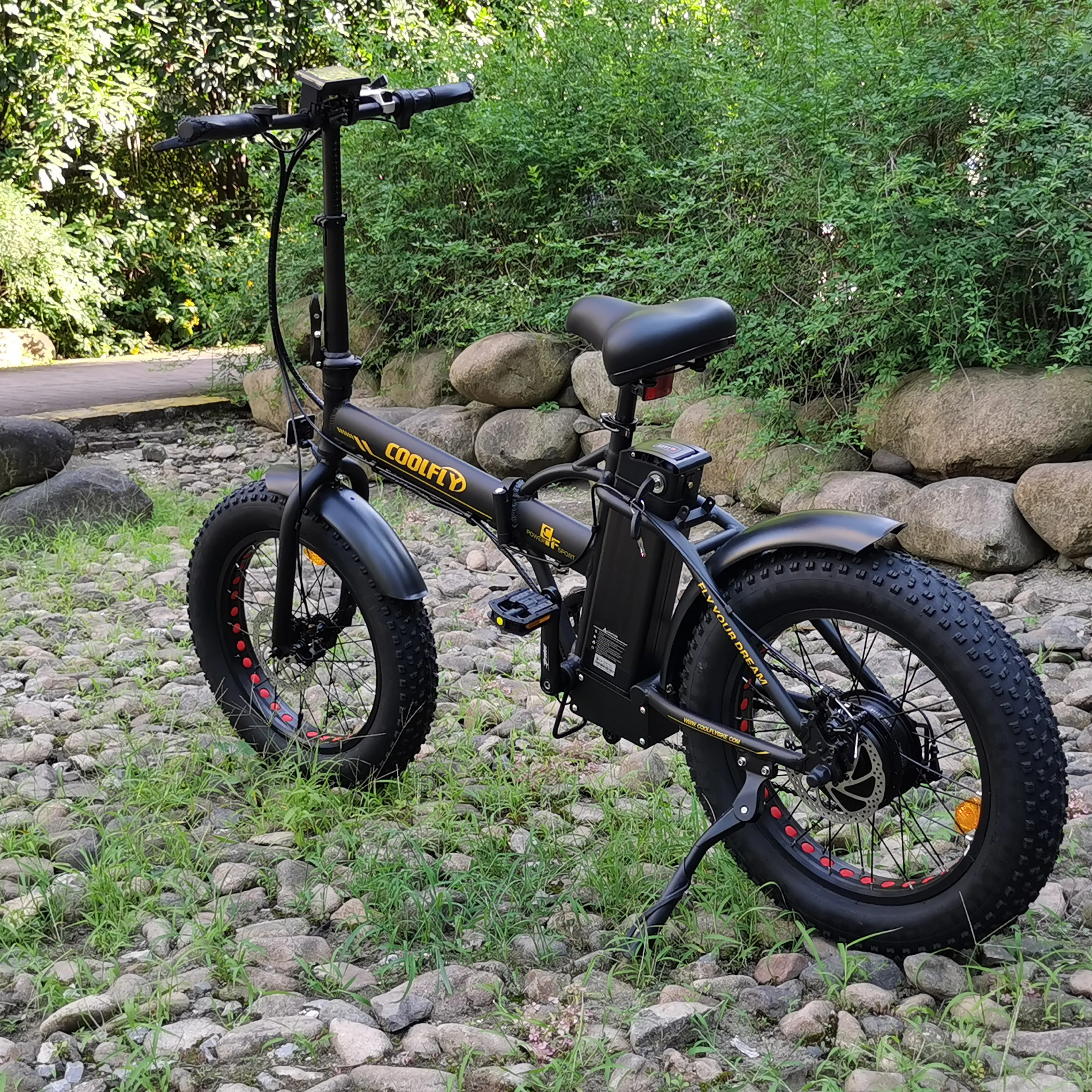 Fat Bike Bmx Pieghevole I Parafanghi Per Pneumatici Grassi Per BMX