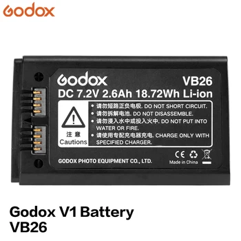 Godox V1 Flash Battery VB-26 VB26 Li-Ion Battery Pack 7.2V 3000mAh for V1 Camera Flash Lamp 650 Full-power Flashes With Series detail image