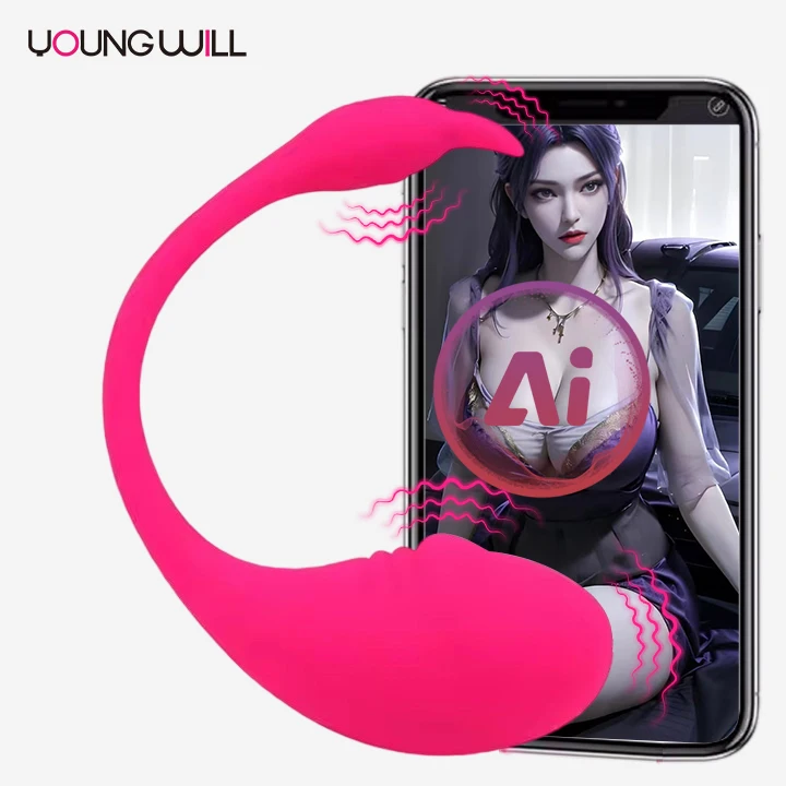 Remote AI Control Wearable Vibrator G Spot Clitoris Stimulator Panties Vibrator Long Distance App Vibrating  Sex Toys for Woman