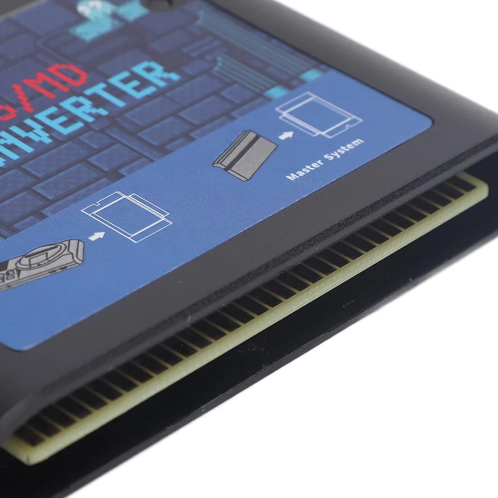 MS to MD Game Card Converter MS/MD Converter Game Video Cassette Adapter for Retron 5 3 2 for Sega Mega Drive Genesis