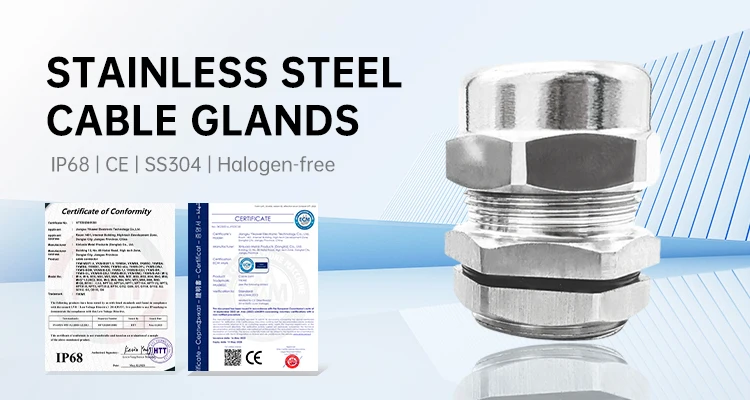 EMC Cable Gland by YIKWE - IP68 Shielded Cables Solution