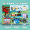 City traffic theme busy board