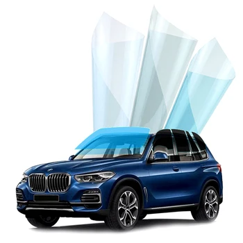 Heat insulation Car Window Film 2% 5% 15% 35% 50% Nano Ceramic film Car Solar Front windshield  UV 99% Cars Adhesive Film