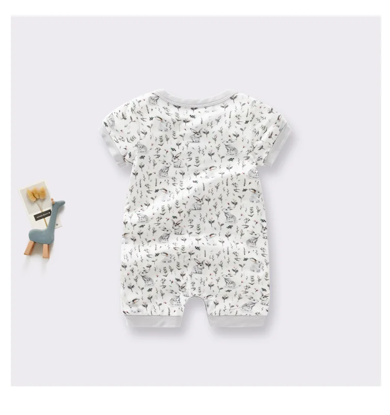 Bamboo Sleeper Custom Baby Pajamas Short Romper New Born Baby Products