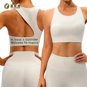 Custom High Impact Support Activewear Workout Clothing Shockproof Running Vest Seamless Fitness Push-up Sports Bra for Women