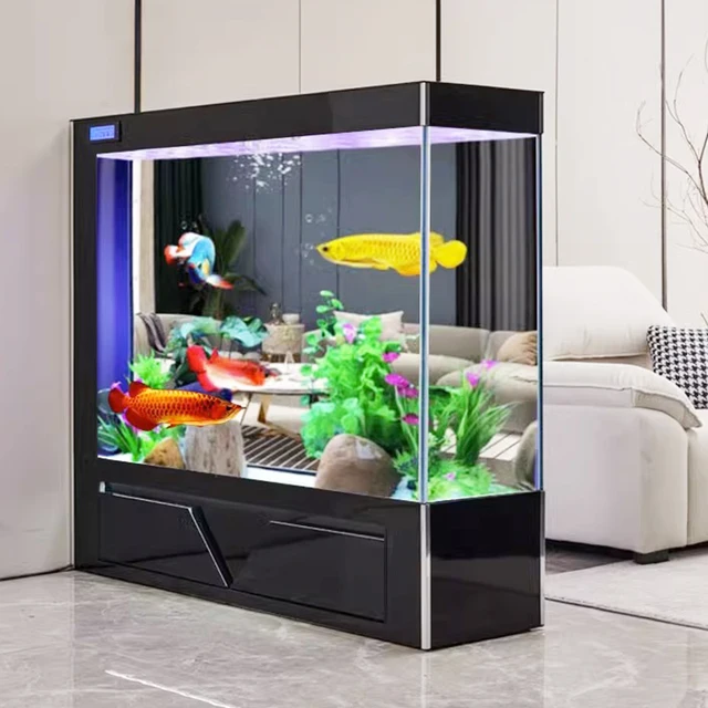 Custom big fish tanks 300 gallon 200 gallon large aquarium 30 to 100 gallon for home decoration fish tank aquarium