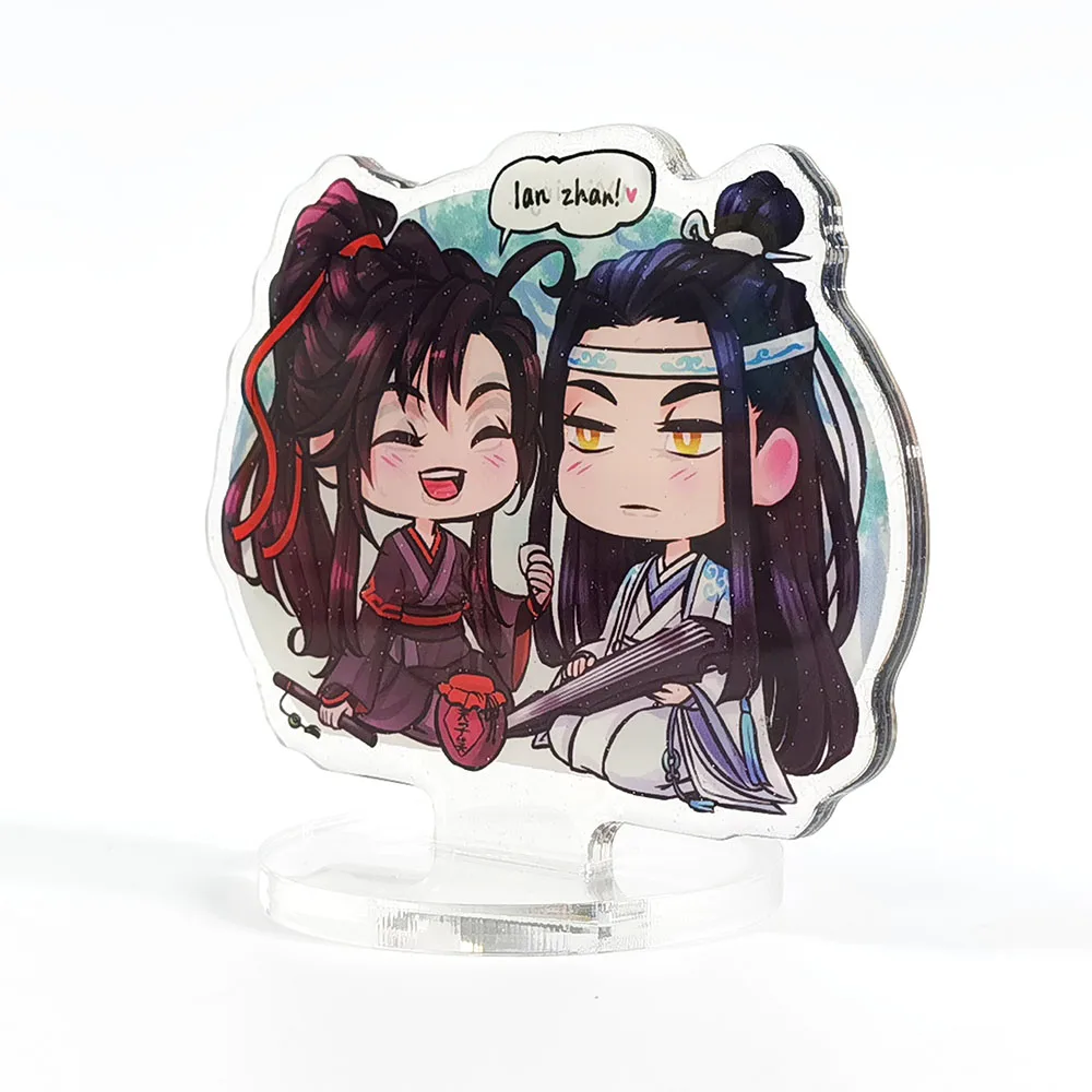 Custom Personalized Shape Clear Star Hologram Sparkle Acrylic Standee Anime Epoxy Resin Glitter Standee