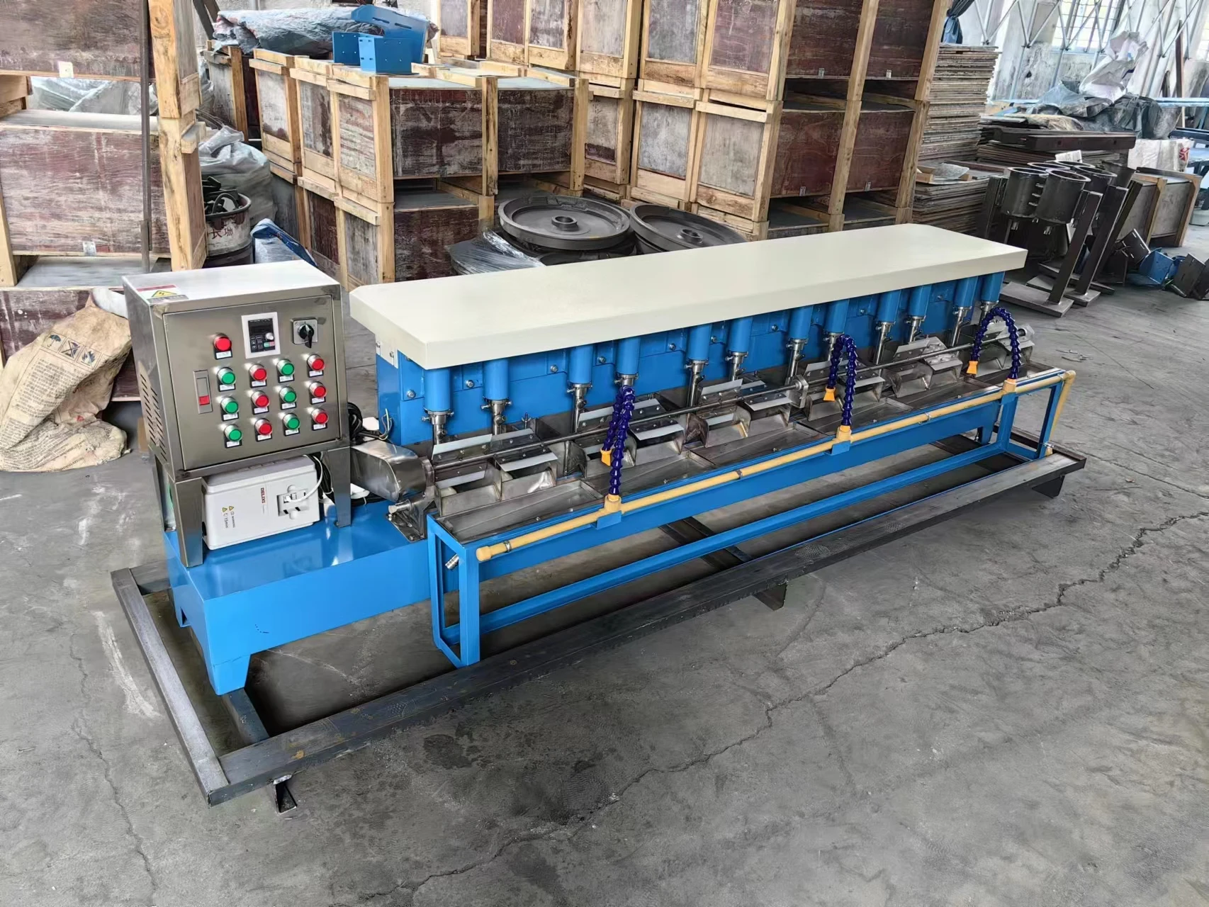 Customized Lab Mining test Equipment Polyurethane Tank Multiple Cell Continuous Flotation Machine for Ace Material