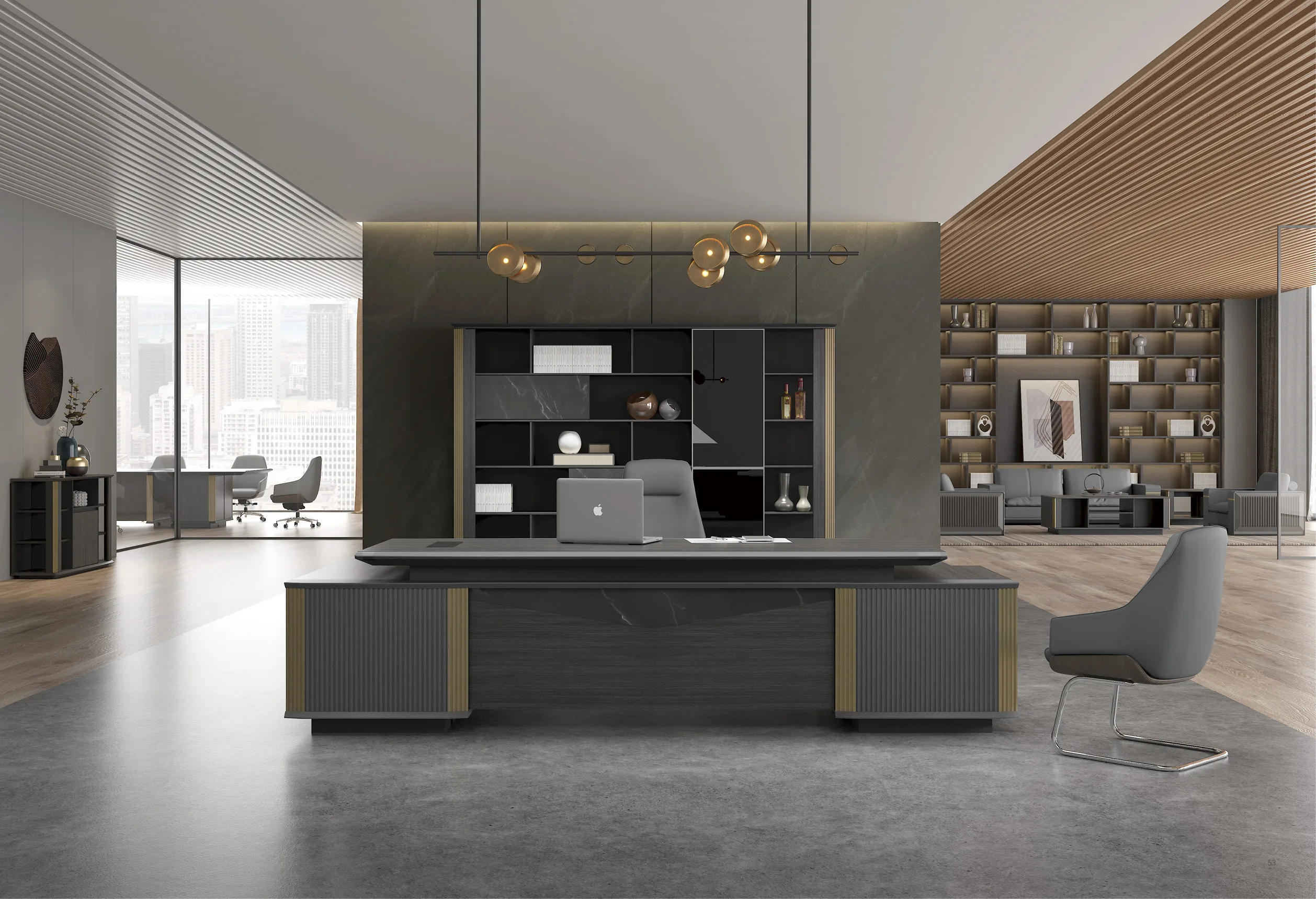 Office table design executive design drawer desks modern office