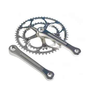 CNC Custom Machinery Parts Classic Road Bike 2 Speed Crank Set for 6-10 speed