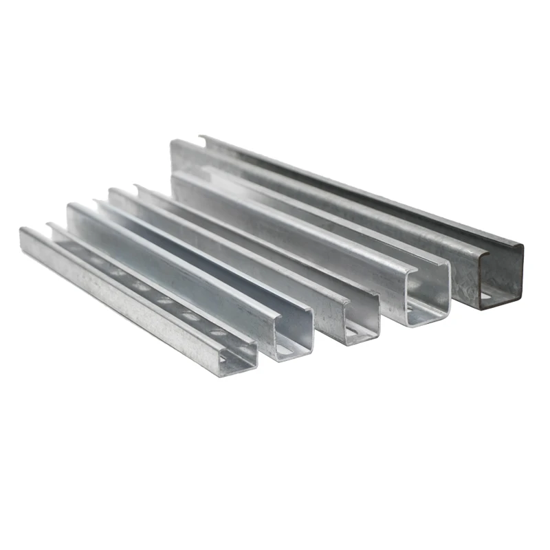 Cheap Price Hot Selling Electric Galvanized 20 X 10 Slotted U Strut Channel Manufacturer