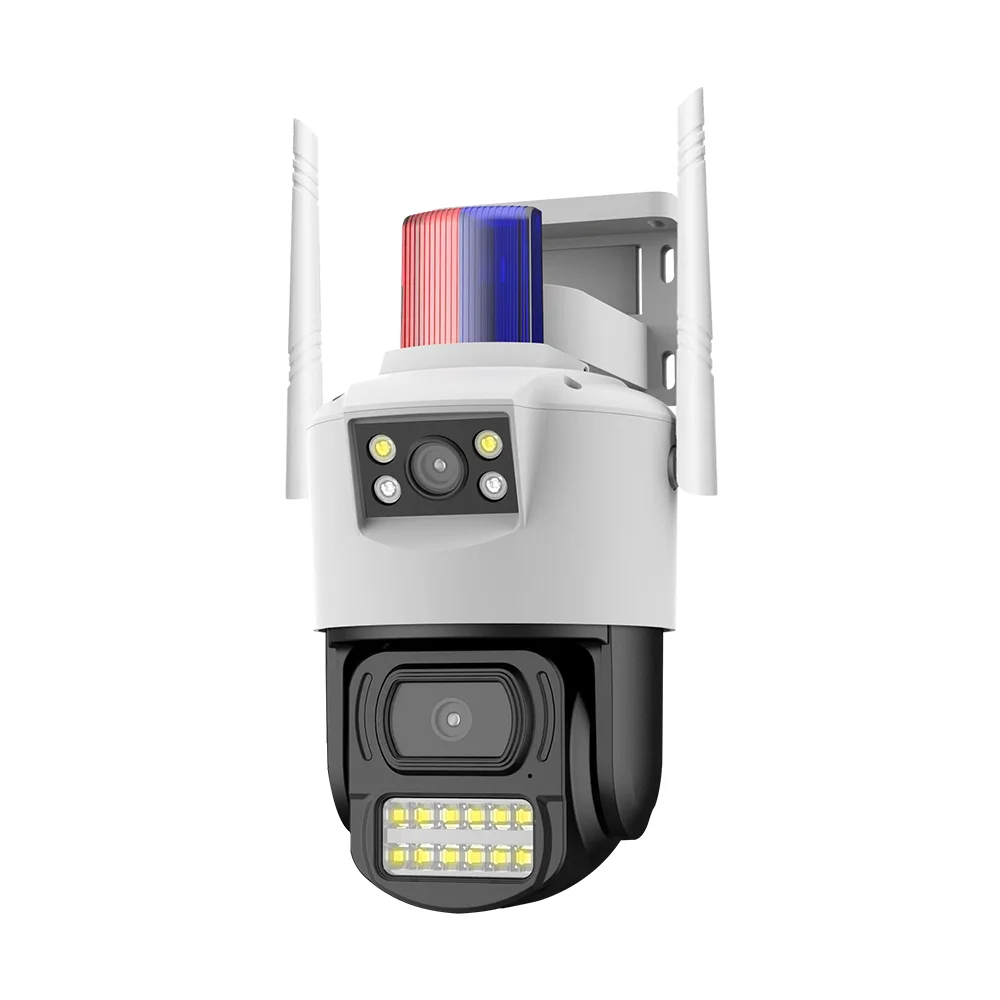 V380 1080P HD Wireless IP CCTV Camera Dual Lens Two Way Audio Auto Tracking  Monitor Surveillance CCTV Camera