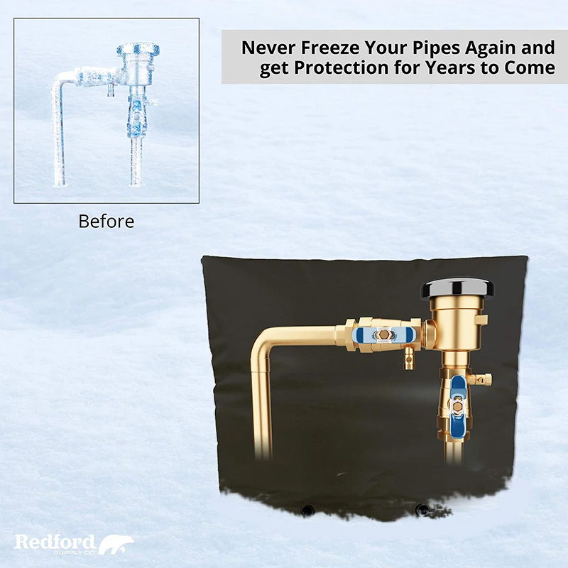 Hot Selling Outdoor Faucet Insulation Cover For Winter Pipe Freeze