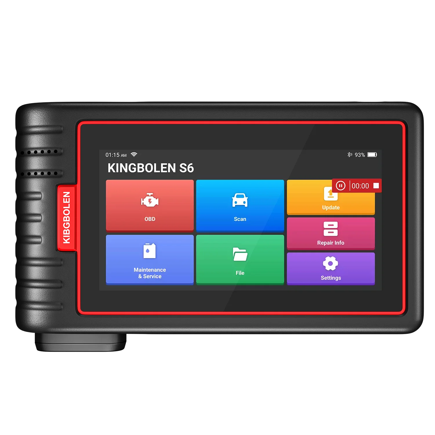 2025 Kingbolen S6 Auto Code Reader All System OBD2 Vehicle Diagnostic Tool Bluetooth Hot Selling Scanner Cars PK ThinkScan Max