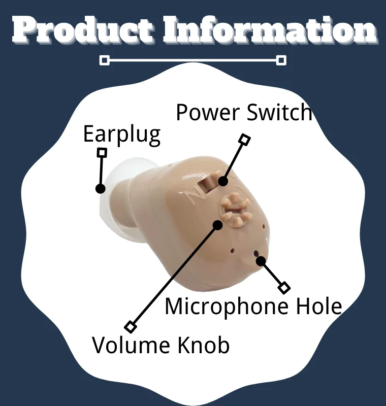 Wireless Hearing Aid Device Deaf Rechargeable Hearing Aid For Seniors