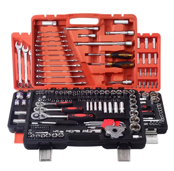 Manufacturer 121pcs Set Household Hardware Tool Set Multi-Function Tools Set Garage Workshop Tool Box for Sale