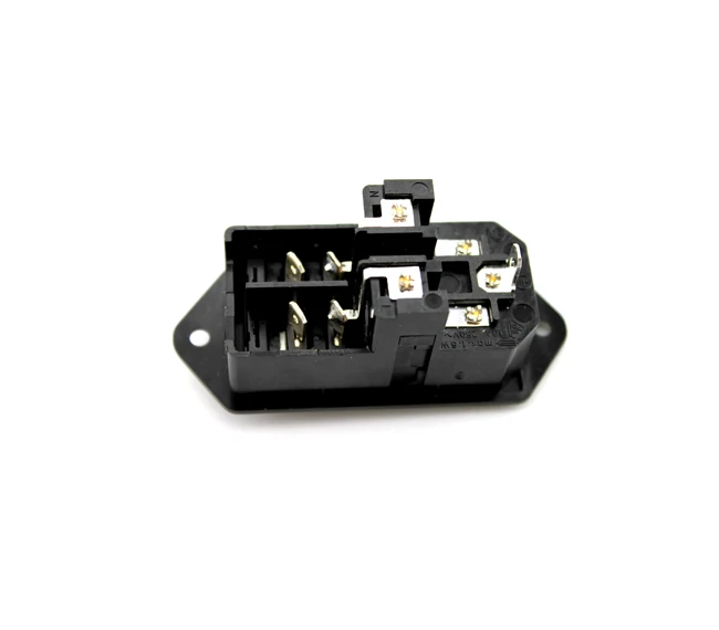 10A 250V AC Power Socket Power Socket with Rocker Switch and Double Fuse Ac Power Socket 3Pin IEC 320 C14 Inlet Connector