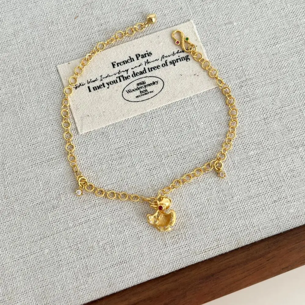 KAKODIY gold-plated personalized luxury custom 925 sterling silver women's flower pendant bracelet detail 5