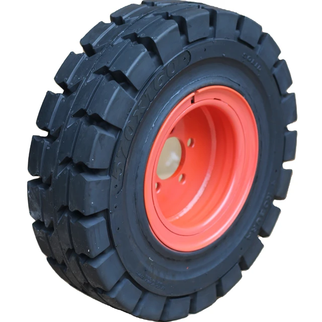 China Hot sale skid loader tire Solid tires 570x160  for  Bobcat S70 part